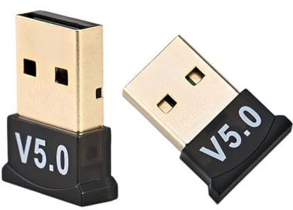 Cymwer Audio USB Ricevitore Mini Trasmettitore audio wireless Dongle audio 2.4G compatibile con Bluetooth for computer tablet desktop