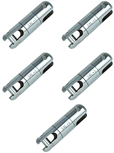 Janasiba 5 x Drehgelenk zum Ziehen, 1 Tonnen versenkbar