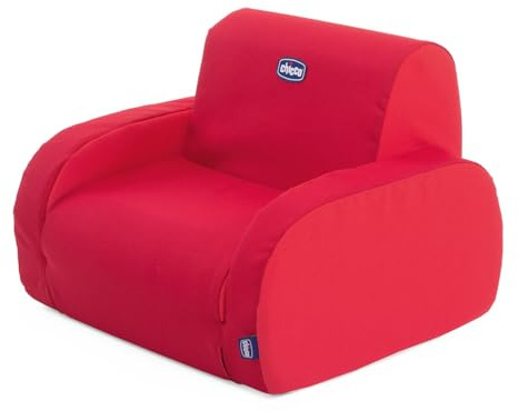 Chicco Silla Infantil Twist Convertible en Tumbona y Sofá, Silla Infantil con 3 Configuraciones, Cómoda y Ligera, se Convierte en 1 Gesto, para Niños de 12+ Meses