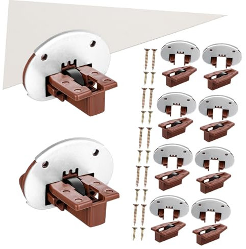 Angoily Kit Di Riparazione Per Guide A Rulli Per Cassetti Staffa Per Guide A Cassetti Di Facile Installazione Ferramenta Per Mobili Da Cucina Parti Di Ricambio Per Guide Per Mobili