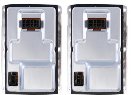 iSpchen 2pcs 95563119301 Scheinwerfersteuergerät Xenon Scheinwerfer Vorschaltgerät Scheinwerfer Steuergerät Kompatibel mit 95563119301 LAD5G 12PIN D1S D1R Xenon Scheinwerfer Steuergerät Ballast