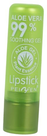 Beaupretty Color Changing Aloe Vera Lip Balm Hydrating Moisturizer Waterproof Temperature Sensitive Tint for Dry Lips Daily Care