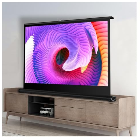 Écran de Projection, Écran de Projection avec Support for Bureau et Sol 20-50 Pouces(16:9 20inch)