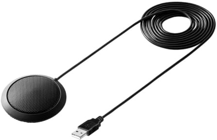 Homoyoyo Usb Microphone Desktop Pickup Gaming Microphone for Meeting Computer Plug and Play Long Range