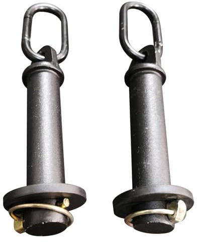 Power Cage Squat Rack, 1 Paar Squat Rack-Aufsätze für Gummibänder, Power-Aufsätze aus legiertem Stahl für Heimfitnessgeräte-Zubehör, passt auf 3X3 für den täglichen Gebrauch