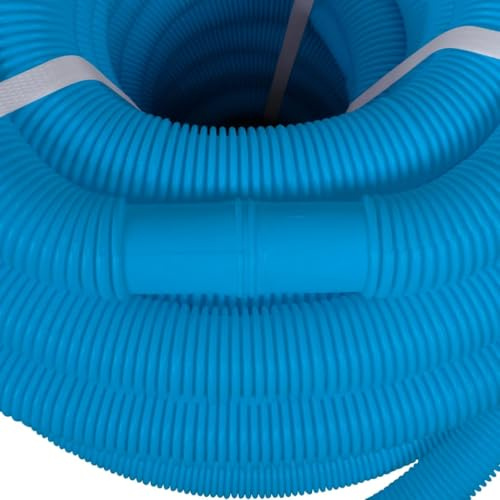 50 m Poolschlauch 38 mm Durchmesser aus LDPE, Poolreinigerschlauch und Schwimmbadschlauch für Saugschlauch, Poolsauger, Whirlpool Zubehör und Wasserpflege