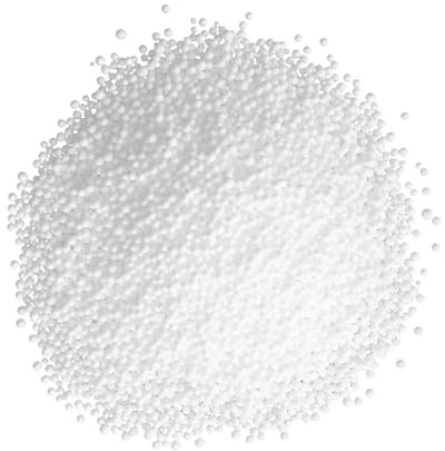 HOMOBABE Palline di Polistirolo Bianche Mini da 3-5mm per Riempimento Pouf e Cuscini, Design Multipurpose Superficie Liscia per Progetti Artigianali e Fai-da-Te a Casa