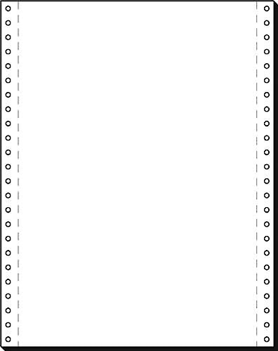 SIGEL Endlospapier 12 Zoll x 240 mm A4 hoch 70 g 2000 Blatt | 12241, 1fach, Längsperforation, Druckerpapier