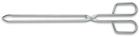 3Claveles 689 - Tenacilla para carne, 34 cm, inox