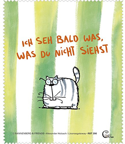 Brillenputztuch - Katze - Catzz - Ich seh was 15x18cm