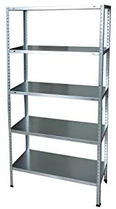 Linea Garden Friend Regal aus Metall, Metallicgrau