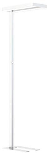 RealLED LED Büro Arbeitsplatz Standleuchte Officedesk 80 Watt 4000K Weiß