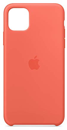 Apple Funda Silicone Case (para el iPhone 11 Pro MAX) - Clementina (Naranja)