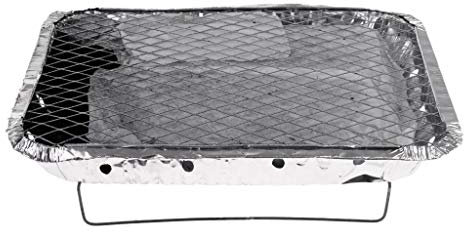 Tubayia Aluminium Einweggrill Einmalgrill Einweg Grill für Camping Strand Picknick Wandern