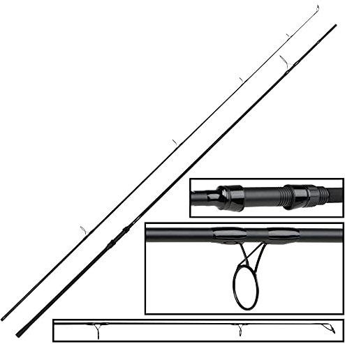 FOX EOS Pro 12ft 3,5lb Karpfenrute zum Grundangeln, Rute zum Boilieangeln, Angelrute für Karpfen, Grundrute, Boilierute zum Karpfenfischen
