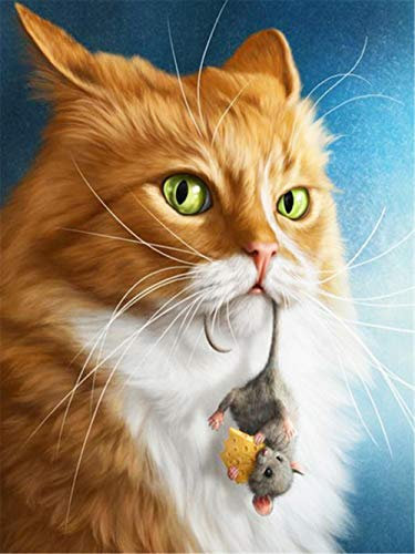 Yingxin34 Puzzle 2000 Teile für Erwachsene - Braune Katze- Wanddekoration, 2000 Teile Puzzle, Puzzle Erwachsene 2000 Teile, Puzzle 2000-39.17x27.75 Zoll (99.5 x 70.5cm)