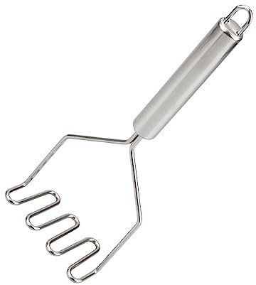 Potato Masher - Heavy Duty Stainless Steel Potato Ricer - Kitchen Masher - Cooking and Kitchen Gadget