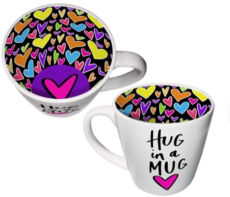 WPL Gifts Tasse à café et thé Hug in a Mug Inside Out 250 ml