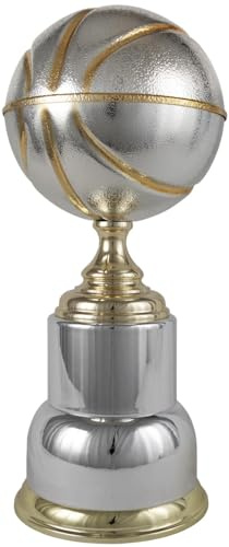Art-Trophies At14753 Trophée Sport Mixte, argenté/doré, 38 cm