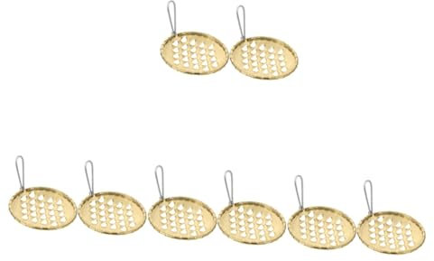 Amosfun 8pezzi Raschietto Per Gelatina Inossidabile Utensili Per Noodles e Snack Cinesi Per Facile Scraperizzazione