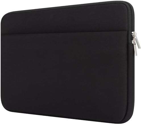 HEDUGO Housse pour Ordinateur Portable avec Poche Pochette Rembourré pour PC Portable 13 Pouces Compatible avec 13,6 Pouces MacBook Air M4 M3 M2 2025-2022, 14 Pouces MacBook Pro M4 M3 M2 M1