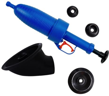 Uonlytech Desatascador para Baño Potente Herramienta De Plomería para Baño Desatascador De Inodoro Al Vacío Destapador De Inodoro para Desagues