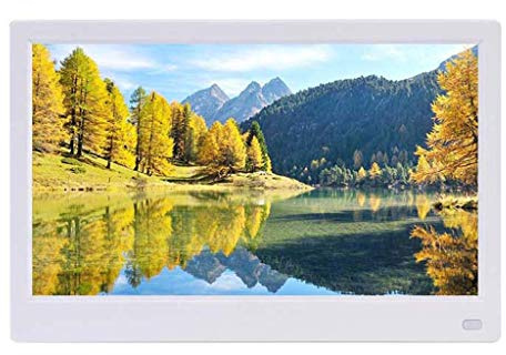 Cornice per Foto Album Fotografico elettronico Digitale da 11,6/13 / 15,6 Pollici Macchina pubblicitaria LED IPS Supporto per Angolo di Visione Completo Calendario, Musica, Video, Orologio Regalo