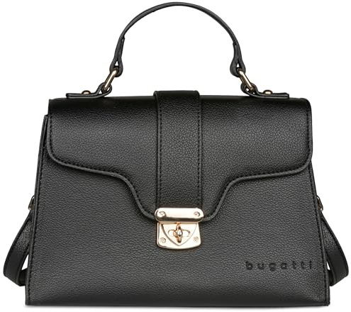 bugatti Mare 3.0 kleine Henkeltasche für Damen, elegante Umhängetasche aus Kunstleder