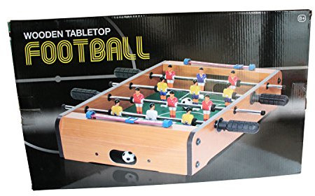 Tobar – 10698 – Miniatur-Tischfußball aus Holz