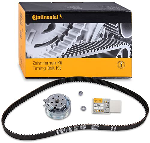 CONTITECH Zahnriemensatz CT908K1 Zähnezahl 138 23mm Kompatibel mit VW Golf 4 Schrägheck 1J1 Golf 6 5K1 Golf 5 Schrägheck 1K1 TOURAN 1T1, 1T2 Passat Variant 3C5