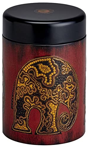 EigenArt Kaffee/Tee Dose Set mit Afrika Motiv 2 x 125 g