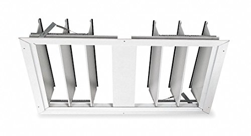 Dayton 24 Whole House Fan Economy Ceiling Truss Shutter/Ceiling Shutter, 28-3/4 x 27-11/16 Opening Req