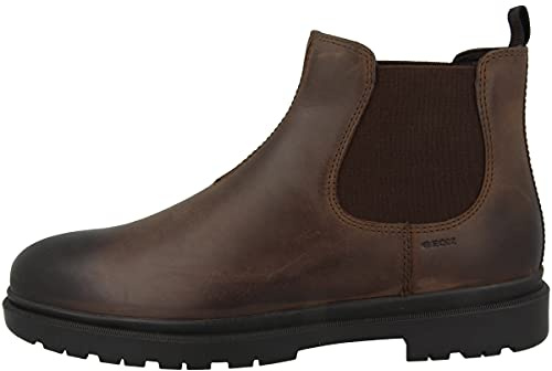 Geox U Andalo A, Stivali Uomo, Marrone Coffee, 43 EU