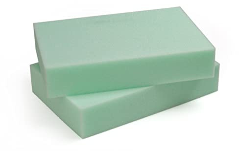 mySchaumstoff Schaumstoff Zuschnitt PU RG 28/32 mint 80x60 cm 5 cm