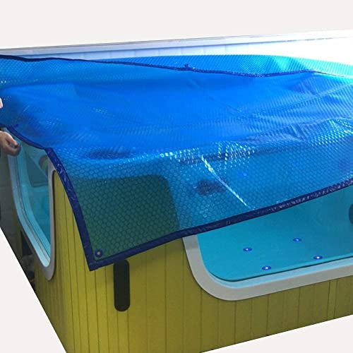 solarfolie Pool Abdeckung Solar-Schwimmbadabdeckung, Wetterfeste Staub-Rechteck-Heizblasenplane Für Den Familiengarten, Staub- Und Regensichere, Langlebige Schutzabdeckung (Size : 4m x 8m(13ftx26ft)