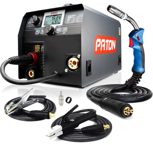 PATON StandardMIG-250 MIG Welder 250A Welding Machine Set 3 in 1-240V Professional Inverter Welder MIG/MAG, MMA, TIG Lift, Welder Machine