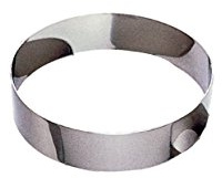 Gobel - Cercle à Pâtisserie en INOX Ø 18 cm - Cercle à Vacherin en INOX - Hauteur 6 cm - Démoulage Rapide et Parfait - Qualité Supérieure - Fabriqué en France
