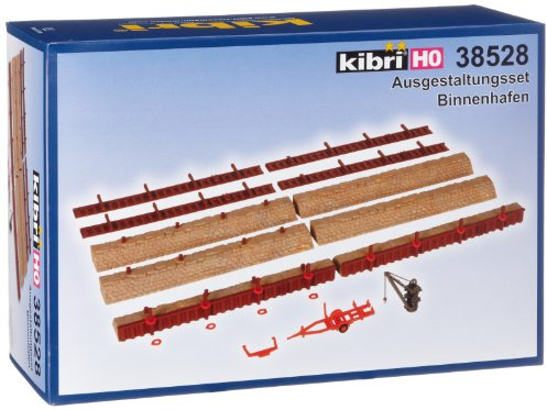 Kibri 38528 – H0 Kit de décoration de Port intérieur