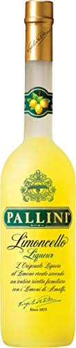Pallini Limoncello - 1000 ml: nato dall’infusione del pregiato Limone Costa D'Amalfi IGP raccolto a mano a Vietri sul Mare, Amalfi – Senza glutine, pesticidi, OGM – 26% ABV.