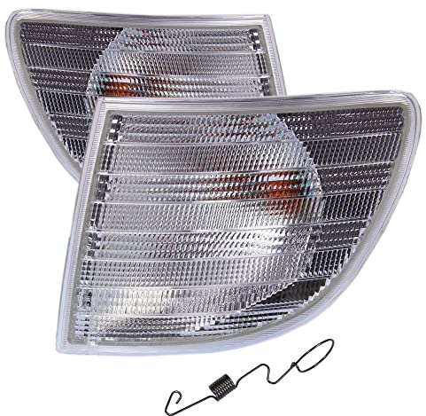 ENVA MADE FOR QUALITY 2x Blinker Blinklicht Blinkleuchte Blinkerleuchte Frontblinker vorne weiß links und rechts