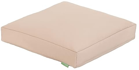 Gardenista Grand pouf de jardin en dalle | Coussin de chaise longue résistant à l'eau pour intérieur et extérieur | Pouf poire durable et confortable | Coussin doux et léger pour meubles de terrasse