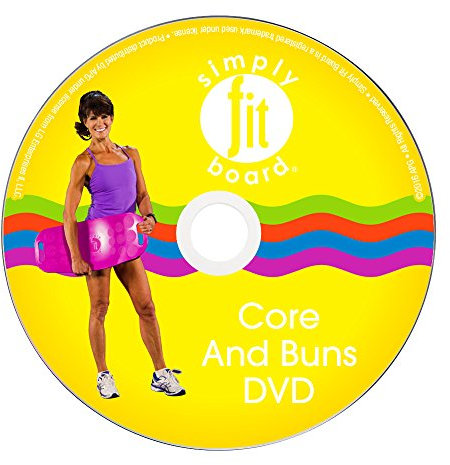 Einfach Fit Board – Core & Brötchen Workout Kit, 6 Workouts, DASS sind ideal für Sie 6 Pack ABS & straffere Gebäck