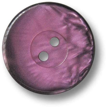 6er Set schimmernde Mantelknöpfe in pink-schwarz, Zweilochknöpfe aus Kunststoff. Ø: ca. 22mm!
