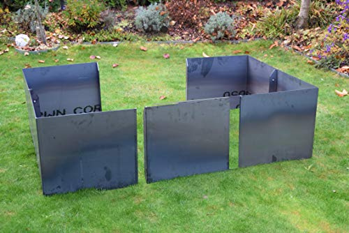 Erweiterungsset Hochbeet Corten - 0,9 m Höhe