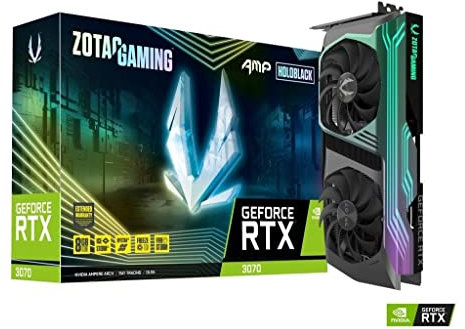 Zotac RTX 3070 AMP Holo 8GB GDDR6 HDMI 3xDP, ZT-A30700F-10P