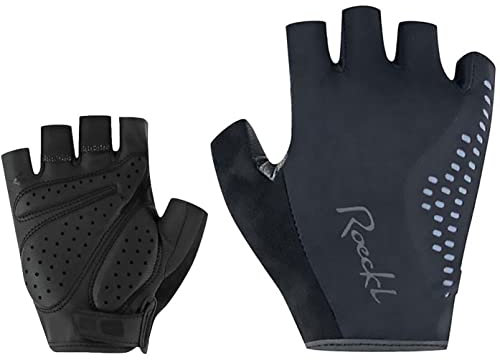 Roeckl Davilla Damen Fahrrad Handschuhe kurz schwarz 2023: Größe: 8