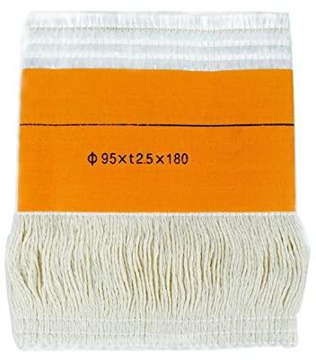 1 x Kerosin-Docht Öllampe Glasfaser Baumwolle Herd Laterne Heizung rauchfreie Beleuchtung Ersatz Petroleum Garn (95 x 2,5 x 180 mm)