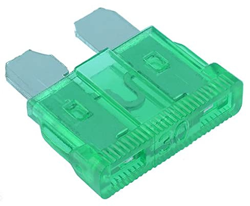 Fusibile a lama standard 30A verde per auto auto di ricambio (confezione da 10)