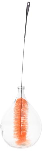KADAX Spazzola per la pulizia di bottiglie da 110 cm, pratica spazzola per bottiglie lunghe, spazzola per la pulizia di bottiglie a collo stretto, robusta spazzola per palloncini