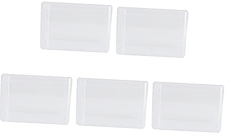 TEHAUX 5Er-Box Aufbewahrungsbox für Figuren durchsichtige aufbewahrungsboxen transparente aufbewahrungsbox durchsichtige Organisationsbehälter aus Kunststoff Spielzeugkoffer aus Acryl Pop